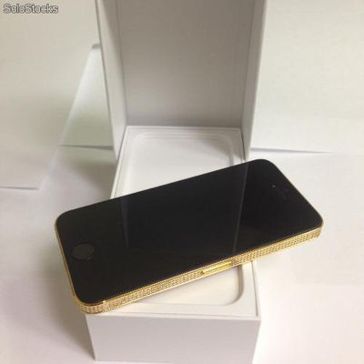 iPhone 5s - 32gb - gold 24k 24ct pełne / Pełny swarovski (odblokowany) nowość