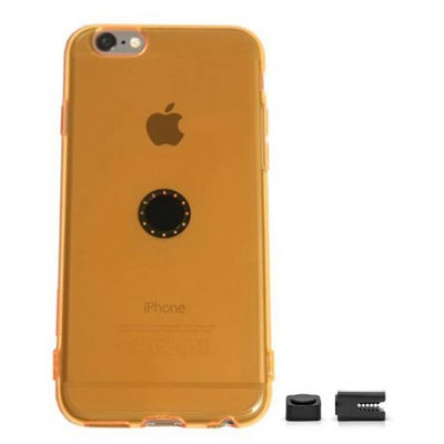 Iphone 6 transparent orange flex