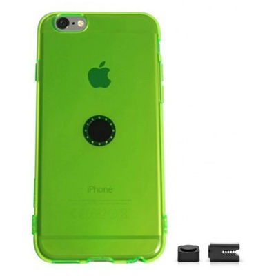 Iphone 6 transparent vert flex