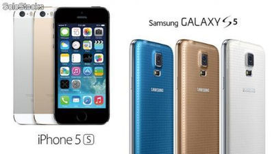 iPhone Apple 5s Samsung Galaxy s5