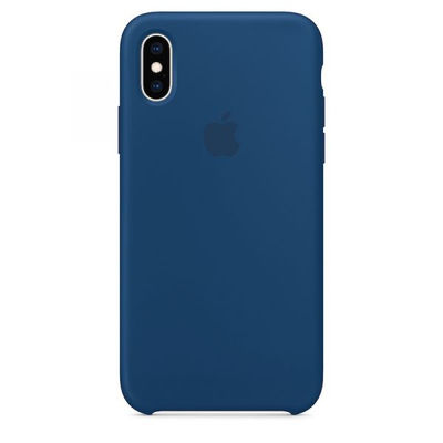 Iphone xs Leather Case Cape Cod Blue zml