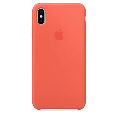 Iphone xs max capa de silicone nectarina