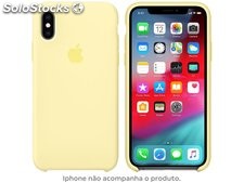 Iphone xs max sil case mellow yellow-zml