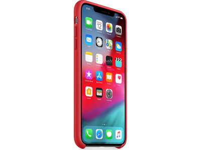 Iphone xs max silicone case vermelho - Foto 2