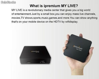 ipremium Android tv Box the same as newest Jynxbox live English channels iptv