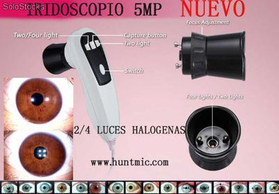 Iridologia 5 megapixels Iridoscopio profesional portátl iriscopio