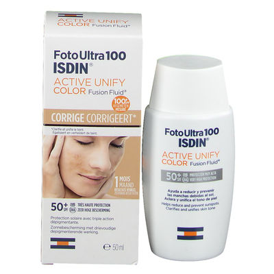 Isdin Foto Ultra 100 active unify color Fusion Fluid