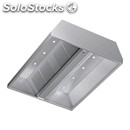 Island hood (no motor) - aisi 304 stainless steel - baffle filtres - halogen