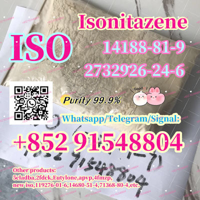 Isonitazene 14188-81-9 // 2732926-24-6// 119276-01-6//14680-51-4 (+85291548804) - Photo 3