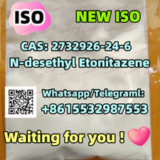 Isonitazene 14188-81-9 // 2732926-24-6 fast delivery whatsapp:+8615532987553