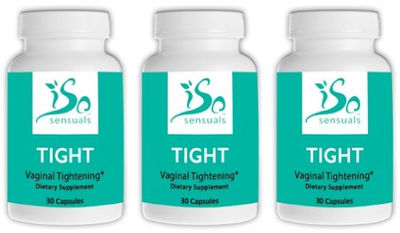 IsoSensuals TIGHT | Vaginal Tightening Pills - 3 Bottles