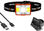 iWotto E Light Linterna Frontal LED USB Recargable con Cinta Ajustable y Soporte - 1