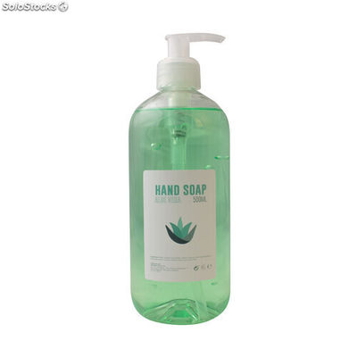Jabón de manos 500ml con dosificador con Aloe Vera GR03-HANDSOAP-500-AV