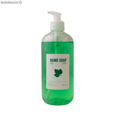 Jabón de manos 500ml con dosificador Fragancia menta GR03-HANDSOAP-500-MNT