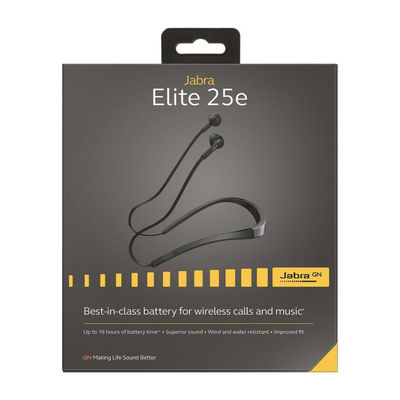 Jabra Elite 25e Wireless Earbuds, Black - Voice Assistant and Bluetooth Enabled, - Photo 5