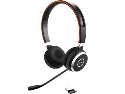 Jabra Headset Evolve 65 ms Duo usb inkl. Ladestat. Bluetooth 6599-823-399