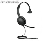 Jabra Headset Evolve2 40 ms Mono usb-a 24089-899-999