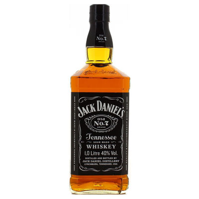 Jack Daniel&amp;#39;s Whisky Old n°7 40% : la bouteille d&amp;#39;1L - Photo 4