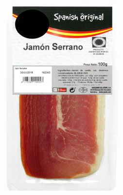 Jamón Serrano loncheado