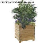 Jardinera madera 1000x1000x655
