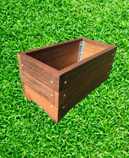 Jardinera rectangular Madera Tropical 73 cm x38 com x 36 cm