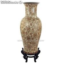Jarrón 112cm con peana alta - Delicia | porcelana decorada en porcelana