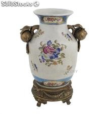 Jarrón asa frutas 26cm - Milady | porcelana decorada en porcelana