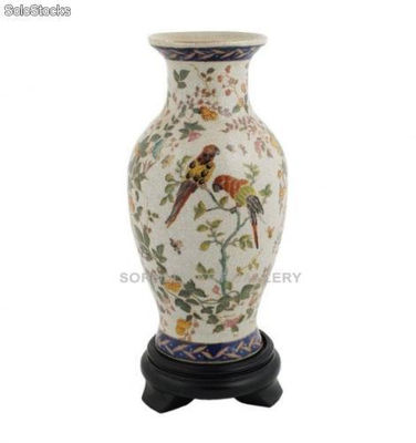Jarrón clásico 25cm - Dosloros | porcelana decorada en porcelana