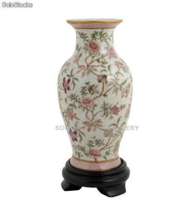 Jarrón clásico 25cm - Komachi | porcelana decorada en porcelana