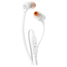 Jbl T110 White Headphone Retail Pack JBLT110WHT