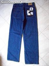 Jeans Para Hombre 14 Onzas Prelavado Pantalones