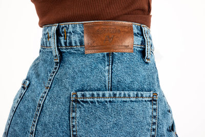 Jeans pour femme coupe MOM, grd poches italiennes, Pack de 8 pièces, 3 Coloris - Photo 3