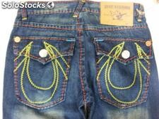 jeans true religion para dama y caballero, excelente precio de mayoreo