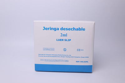 Jeringa 2 ML estéril Pack 100 Luer Slip - Foto 2