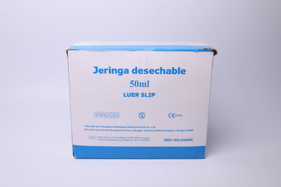 Jeringa 50 ML estéril Pack 25 uds. Luer Slip - Foto 2