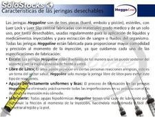 Jeringa desechable esteril luer lock de 10ml con aguja 20Gx1 1/4 (amarilla)