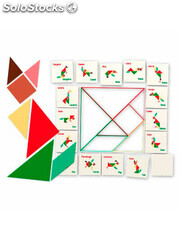 jogo tangram magnético personalizado