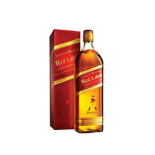 Johnnie Walker Red Label Rojo con Estuche Botella 1 Litro