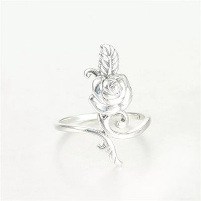 joyería plata,anillos para amor de plata ley 925 con diseño rose sexo - Foto 5