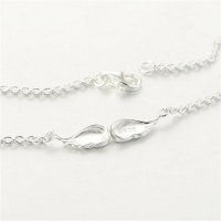 joyería plata,pulsera /brazalete plata, diseño de cadena con alas fracas - Foto 2