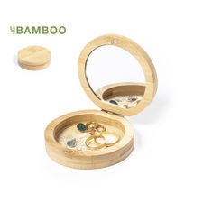 Joyero con carcasa fabricada en bambú
