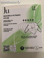 Ju Mascarilla Filtrante FFP2 NR Blanca