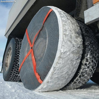 Juego cadenas nieve autosock camion AL71 - Foto 2