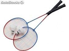 Funda Juego Clasico ✔ Envio Urgente 2 Volantes Set 2 Raquetas Badminton
