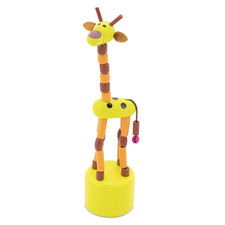 juego de madera con forma de jirafa flexible