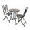 Juego de mesa y 2 sillas de jardín, modelo Mediterráneo 1 - Sistemas David - Foto 2
