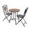 Juego de mesa y 2 sillas de jardín, modelo Mediterráneo - Sistemas David - Foto 2