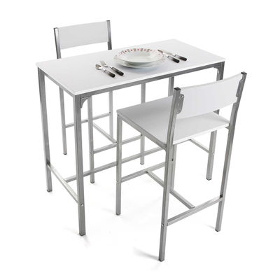 Juego de mesa y 2 sillas, modelo London - Blanca - Sistemas David - Foto 2