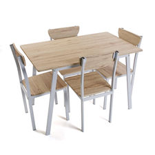 Juego de mesa y 4 sillas, modelo Tauro - Sistemas David