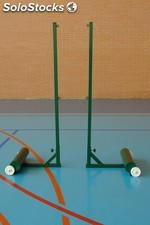 Juego de Postes de Badminton Trasladables